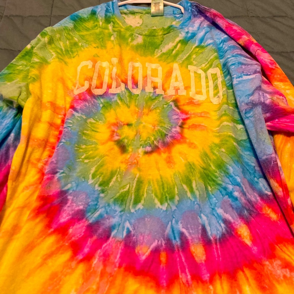 Colorado Rainbow Tie Dye